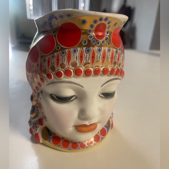 Antique LENINGRAD LOMONOSOV PORCELAN ZAVOD LFZ CUP MUG JUG./1950s/100% AUTHENTIC - Picture 12 of 15